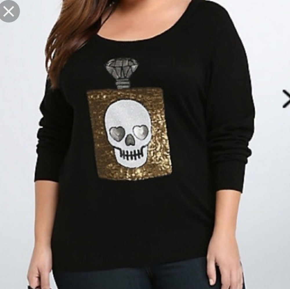 ❤️Torrid❤️ Perfume Bottle sweater sz 5
